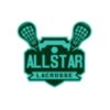 All stars Lacrosse Logo Template