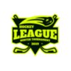 League Hockey Winter Tournament logo template