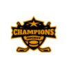 Champions Hockey logo template 02