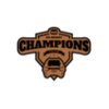 Champions Team Ice Hockey logo template