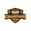Champions Football logo template