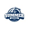 Summer Swimming Tournament logo template