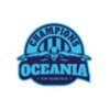 Oceania Champions Swimming logo template