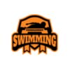 Swimming Tournament logo template 03
